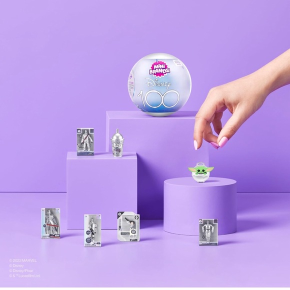 NEW 20 Mini Brands Disney 100 Platinum Capsule Limited Edition - Picture 6 of 7